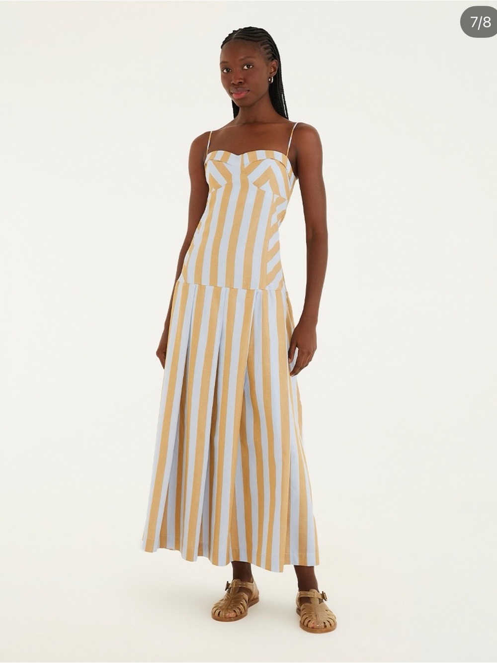Farm Rio stripped dress